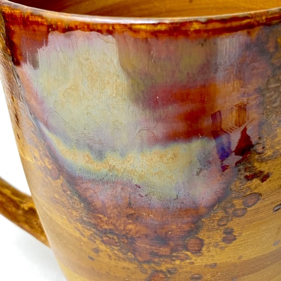 Sango Splash 4951 Tan Drip Cup Mug - Picture 5 of 8